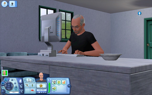 Steve Jobs Sims 3