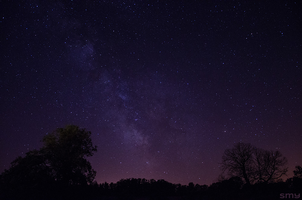 Nuit pourpre Purple night Sky